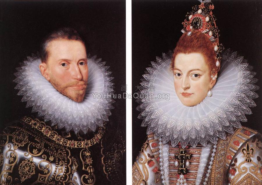 Archdukes Albert and Isabella - 弗兰斯·普布斯